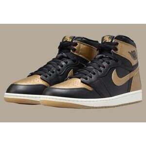 Air Jordan 1 Retro OG High Black Gold Size 11 US. New In Box!!!